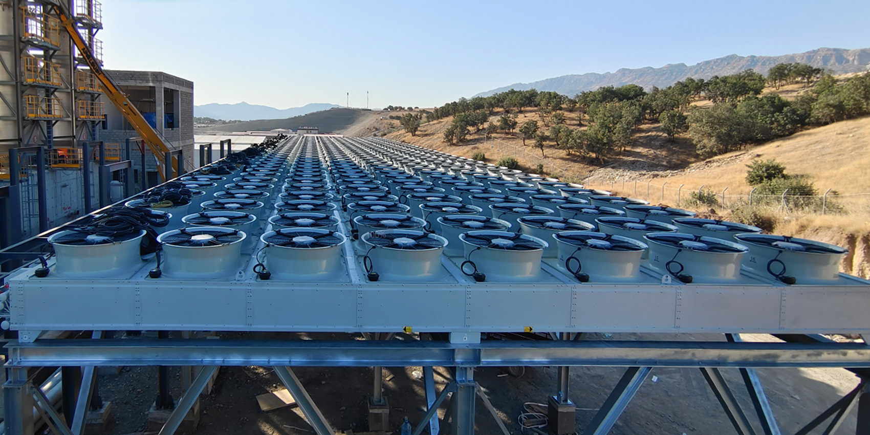 Iraq Diesel Generator Set Radiator Aquae Tank Project